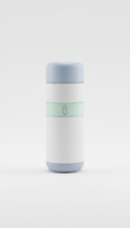 Compact UV sterilizing water bottle