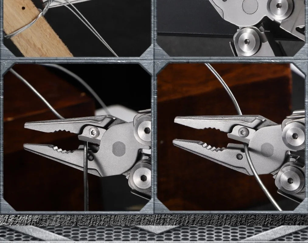 14-in-1 Tactical Multi-Tool Pliers – Stainless Steel EDC Survival Gear