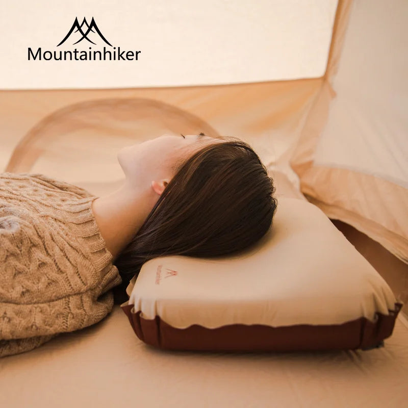 Ultralight Self-Inflating Camping Pillow – Compact Travel & Backpacking Pillow