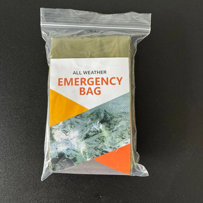 Emergency Bivvy Sack – Thermal Mylar Survival Sleeping Bag | Waterproof & Windproof