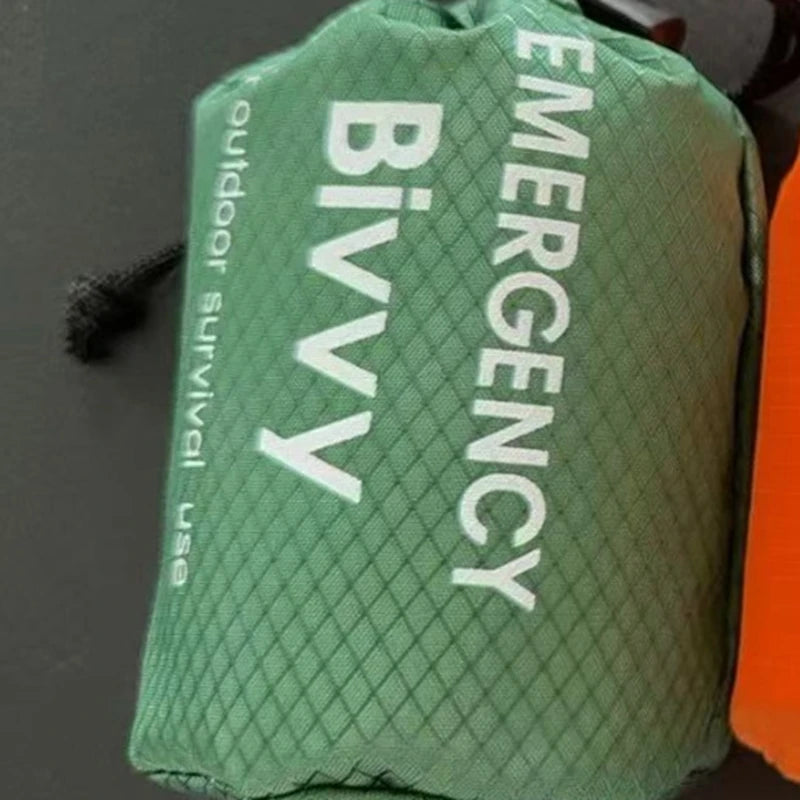 Emergency Bivvy Sack – Thermal Mylar Survival Sleeping Bag | Waterproof & Windproof