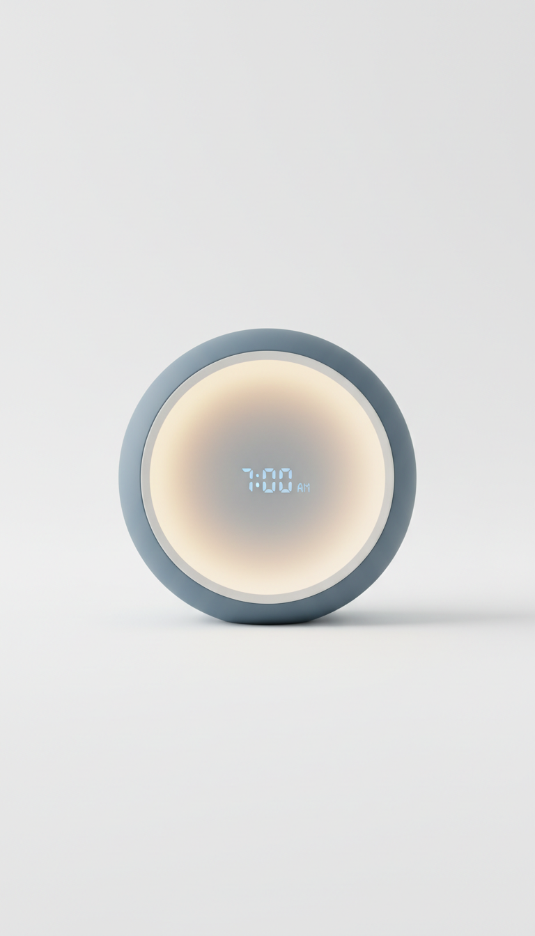 AI-powered sunrise alarm clock